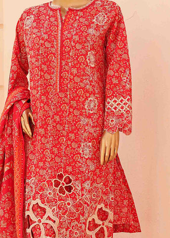 Bin Saeed Fabric - SMTB-0131 A- 3 Piece Embroidered Stitched Suit