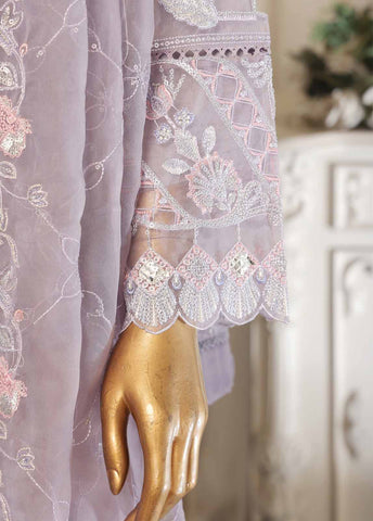 Bin Saeed Fabric - STS-009- 3 Piece Chiffon Stitched Suit