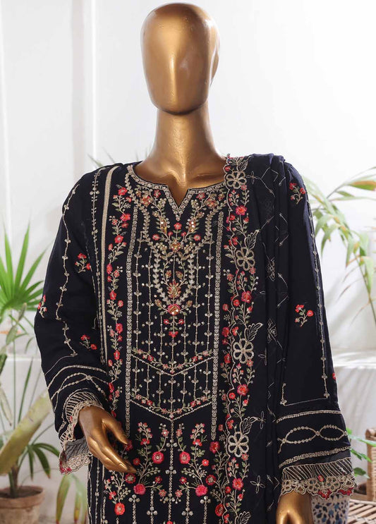 Bin Saeed Fabric - STSC-019- 3 Piece Chiffon Stitched Suit
