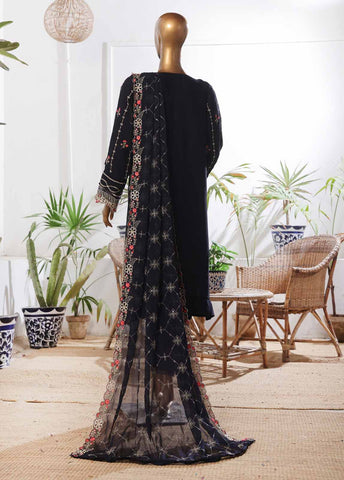 Bin Saeed Fabric - STSC-019- 3 Piece Chiffon Stitched Suit