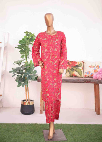 Bin Saeed Fabric - SWCK-026- 2 Piece Printed Stitched Co-ords