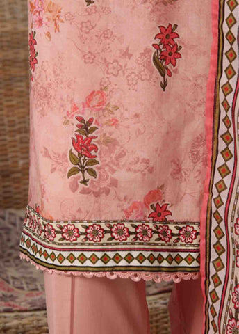 Bin Saeed Fabric - WC-012- 3 Piece Printed Cotton Suit