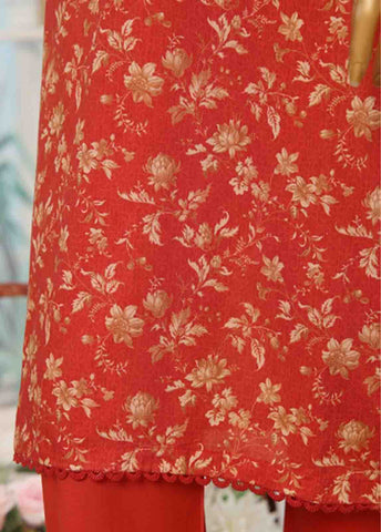 Bin Saeed Fabric - WC-019- 3 Piece Printed Suit