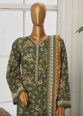 WC-020- 3 Piece Printed Cotton Suit