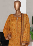 WC-02528- 3 Piece Printed Cotton Stitched Suit
