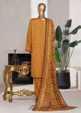 WC-02528- 3 Piece Printed Cotton Stitched Suit