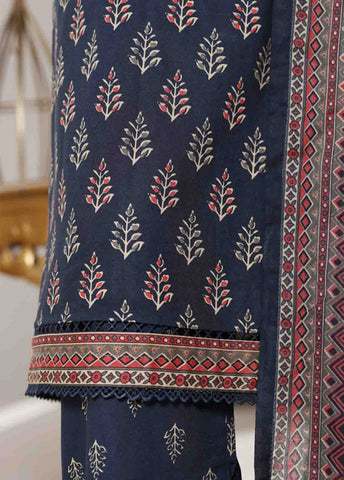 Bin Saeed Fabric - WC-02535- 3 Piece Printed Cotton Stitched Suit