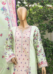 WC-027- 3 Piece Printed Cotton Suit