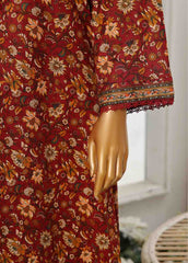 WC-042- 3 Piece Printed Cotton Suit