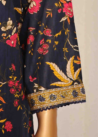 Bin Saeed Fabric - WC-051- 3 Piece Printed Cotton Suit