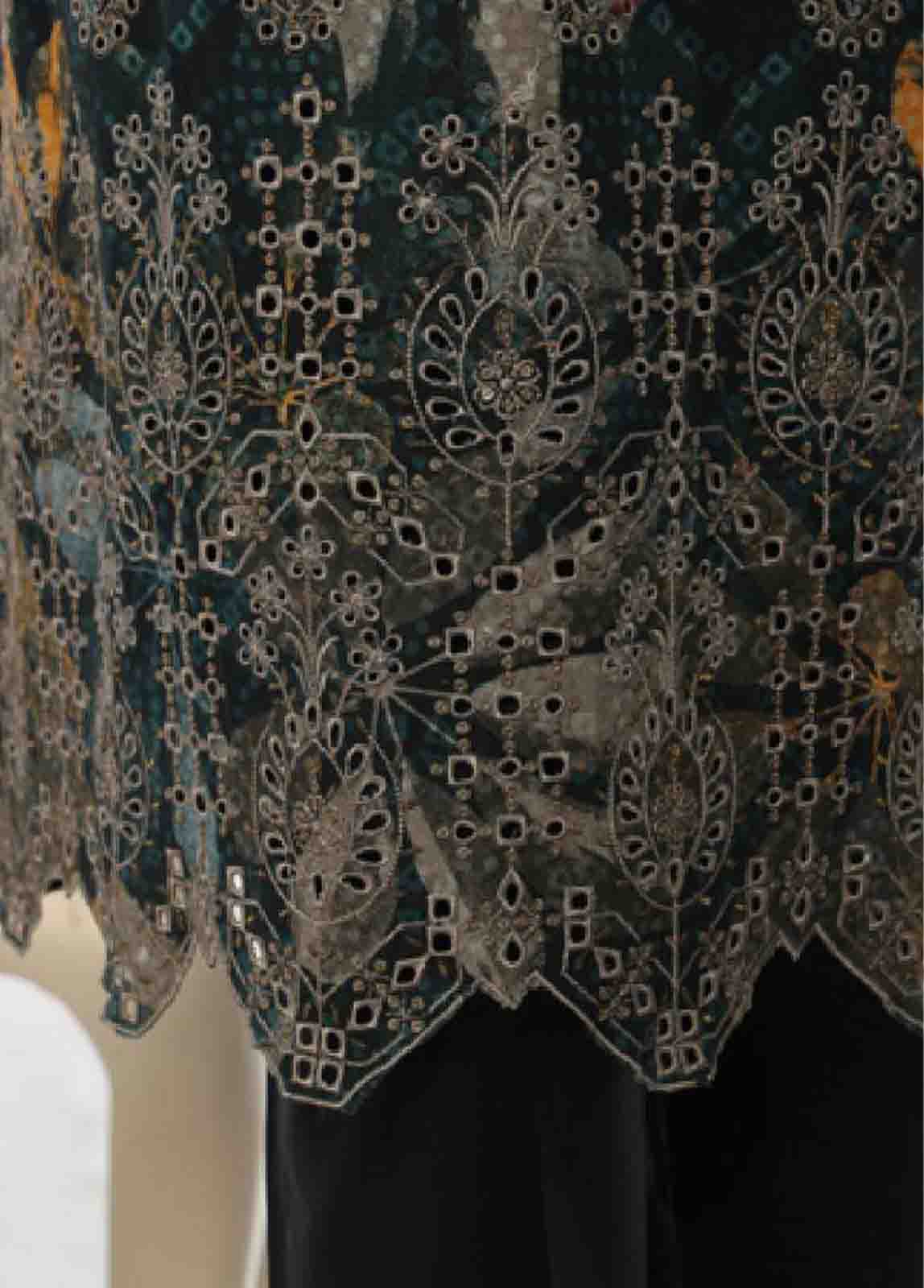 Bin Saeed Fabric - WC-11- 3 Piece Luxury Embroidered Stitched Suit