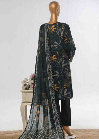 Bin Saeed Fabric - WC-11- 3 Piece Luxury Embroidered Stitched Suit