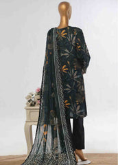WC-11- 3 Piece Luxury Embroidered Stitched Suit