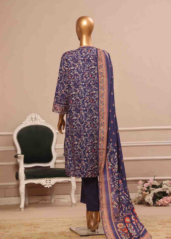 Bin Saeed Fabric - WC-17- 3 Piece Luxury Embroidered Stitched Suit