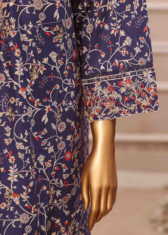 Bin Saeed Fabric - WC-17- 3 Piece Luxury Embroidered Stitched Suit