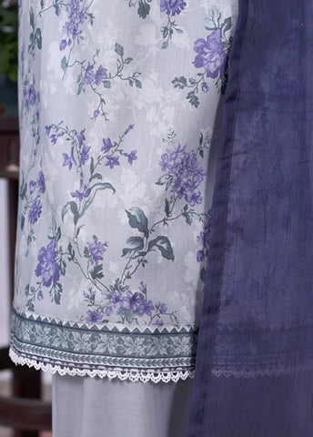 WC-2503- 3 Piece Printed Cotton Stitched Suit