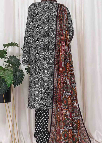 Bin Saeed Fabric - WC-2525- 3 Piece Printed Cotton Stitched Suit