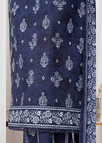 Bin Saeed Fabric - WC-2530- 3 Piece Printed Cotton Stitched Suit