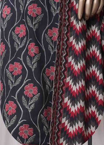 Bin Saeed Fabric - WC-2534- 3 Piece Printed Cotton Stitched Suit