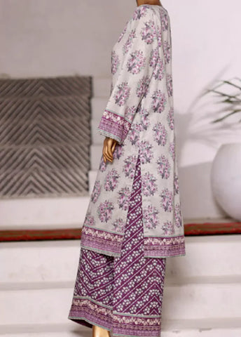 WC-2540- 2 Piece Printed Cotton Stitched Co Ords