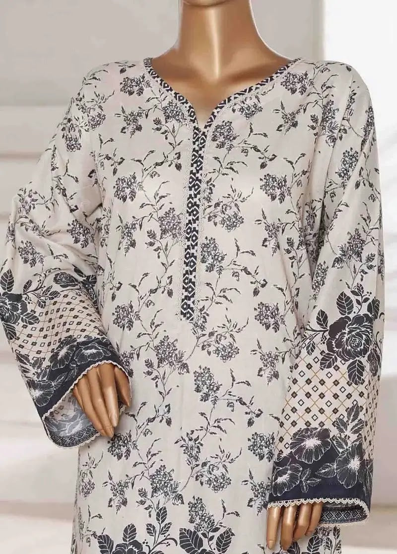 binsaeedfabrics.myshopify.com - WC-2543- 2 Piece Printed Cotton Stitched Co Ords