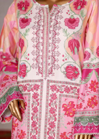 WC-2544-2- 2 Piece Printed Cotton Stitched Co Ords