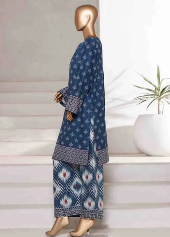 binsaeedfabrics.myshopify.com - WC-2551- 2 Piece Printed Cotton Stitched Co Ords