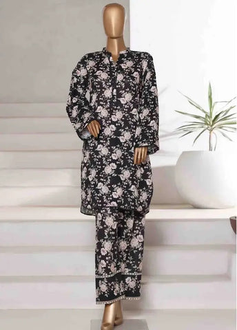 binsaeedfabrics.myshopify.com - WC-2554- 2 Piece Printed Cotton Stitched Co Ords