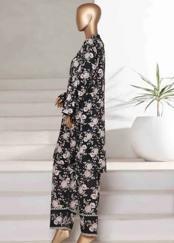 Bin Saeed Fabric - WC-2554- 2 Piece Printed Cotton Stitched Co Ords