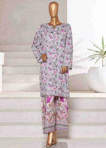 binsaeedfabrics.myshopify.com - WC-2555- 2 Piece Printed Cotton Stitched Co Ords