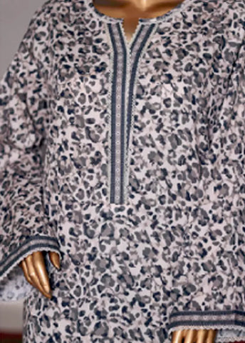 WC-2565-2- 2 Piece Printed Cotton Stitched Co Ords