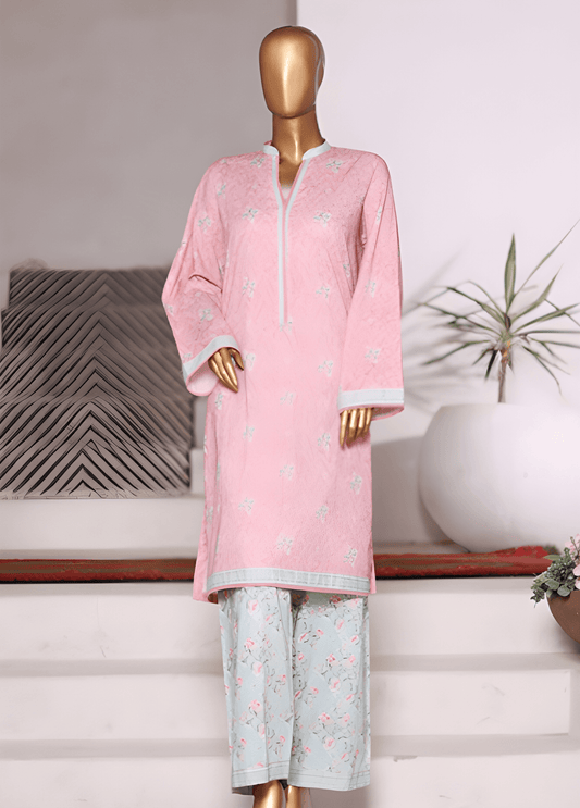 WC-2572-2- 2 Piece Printed Cotton Stitched Co Ords