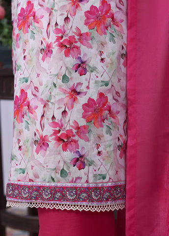 WC-2583- 3 Piece Printed Cotton Stitched Suit