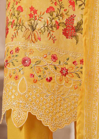 Bin Saeed Fabric - WC-28- 3 Piece Luxury Embroidered Stitched Suit