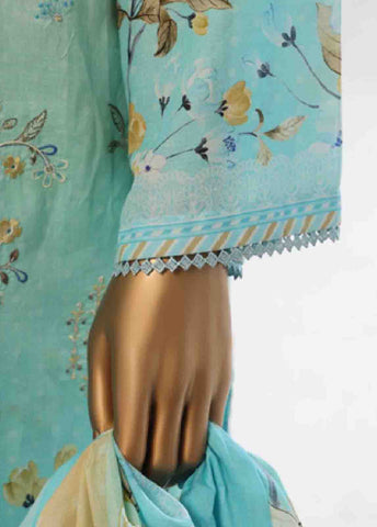 Bin Saeed Fabric - WC-31- 3 Piece Luxury Embroidered Stitched Suit