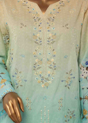 Bin Saeed Fabric - WC-31- 3 Piece Luxury Embroidered Stitched Suit