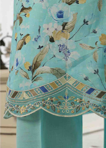 WC-31- 3 Piece Luxury Embroidered Stitched Suit