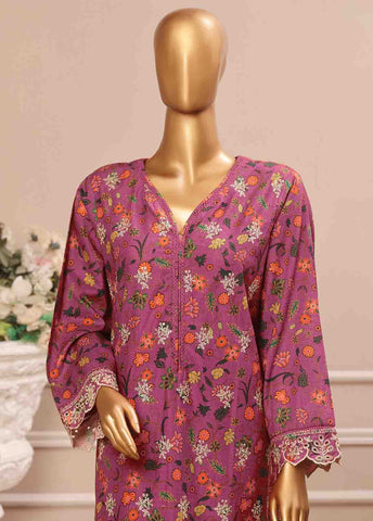 Bin Saeed Fabric - WC-38- 3 Piece Luxury Embroidered Stitched Suit