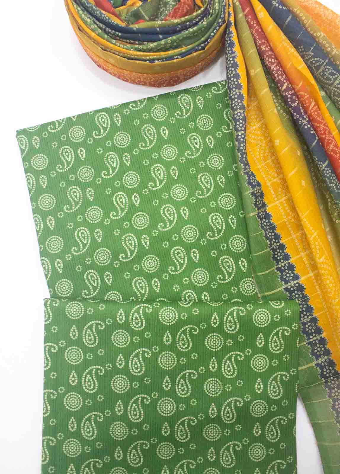 Bin Saeed Fabric - WC-R-003-3 Piece Lawn Printed UnStitched Suit