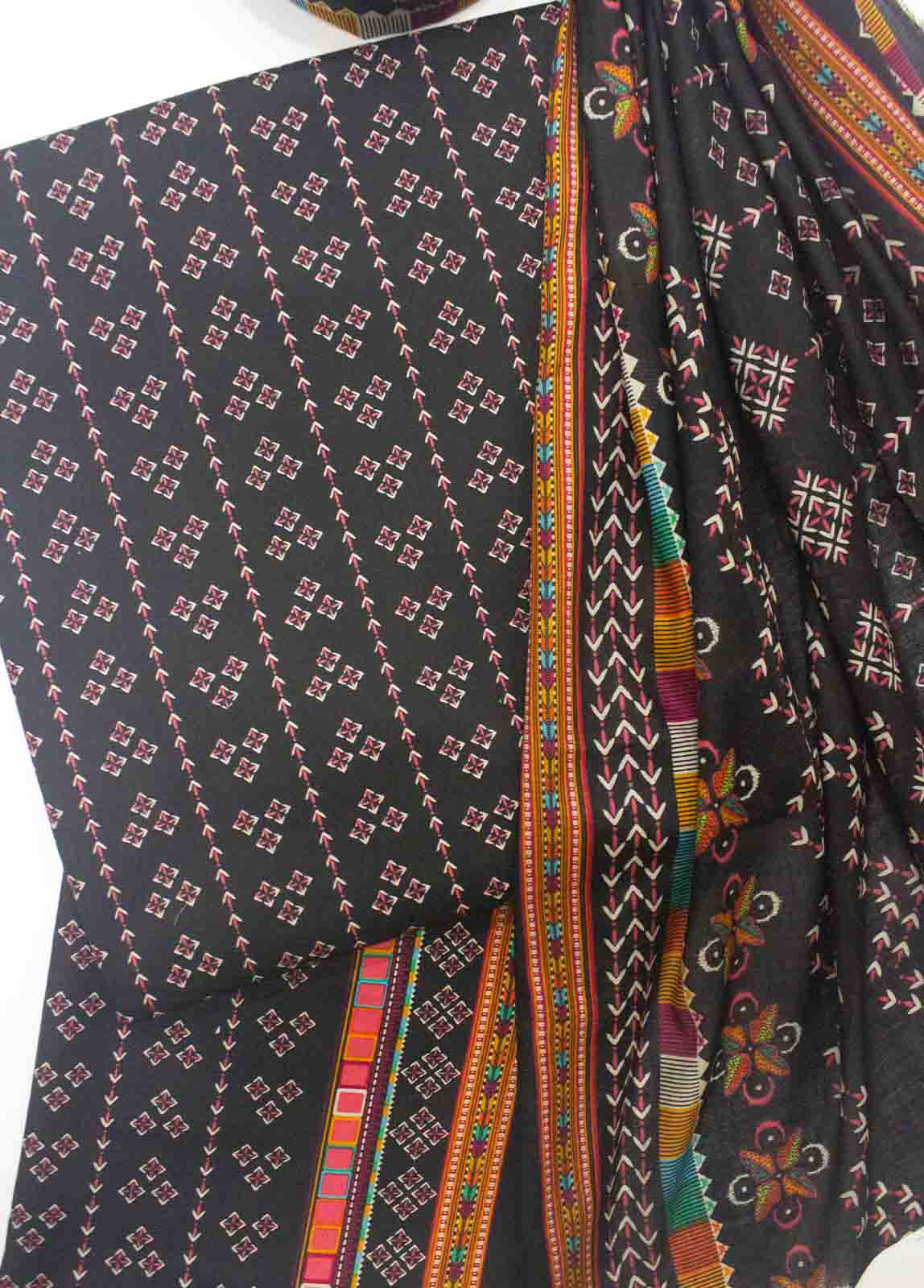 Bin Saeed Fabric - WC-R-006-3 Piece Lawn Printed UnStitched Suit