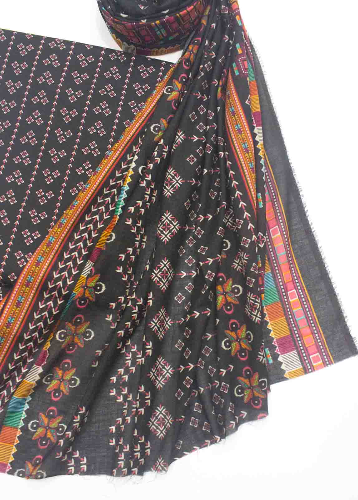 Bin Saeed Fabric - WC-R-006-3 Piece Lawn Printed UnStitched Suit