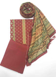 WC-R-010-3 Piece Lawn Printed UnStitched Suit