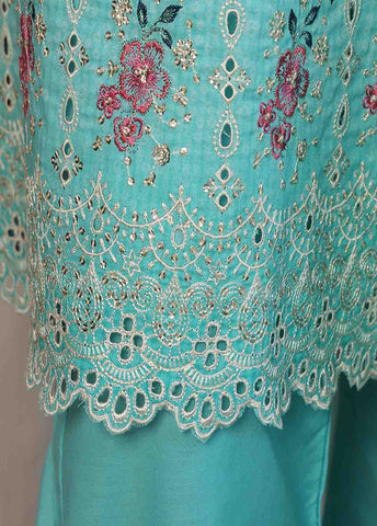 Bin Saeed Fabric - WC-RE-024-3 Piece Chikankari Stitched Suit