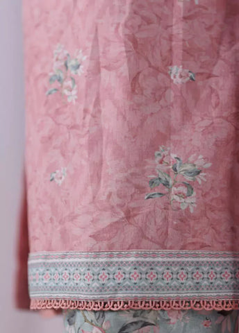 WCC-2572- 3 Piece Printed Cotton Stitched Suit