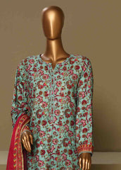 WCE-004-3 Piece Cotton Chikankari Stitched Suit