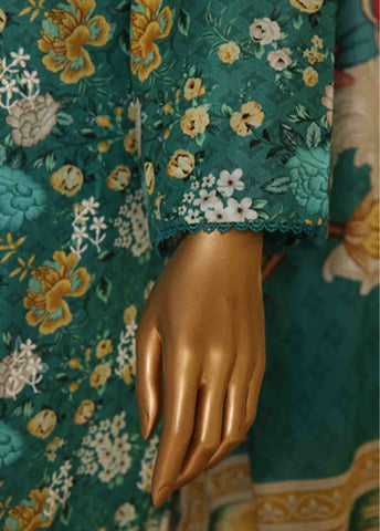 Bin Saeed Fabric - WCE-006-3 Piece Chikankari Stitched Suit