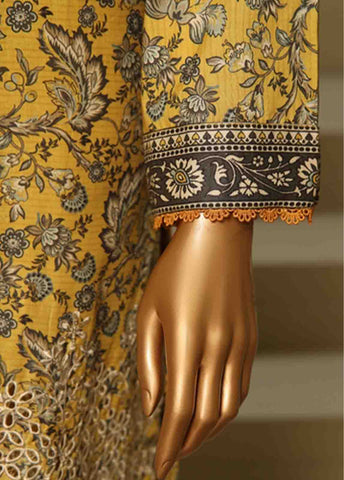 Bin Saeed Fabric - WCE-007-3 Piece Chikankari Stitched Suit