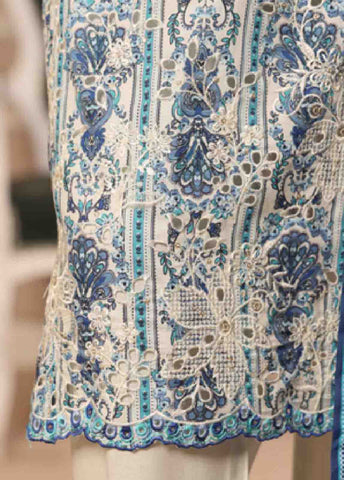 Bin Saeed Fabric - WCE-008 -3 Piece Embroidered Stitched Suit