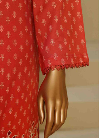 Bin Saeed Fabric - WCE-009-3 Piece Chikankari Stitched Suit