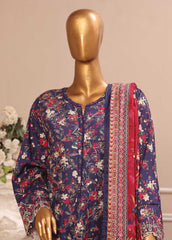 WCE-015 -3 Piece Embroidered Stitched Suit